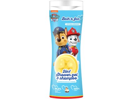 paw patrol sampon a sprchovy gel banan 300 ml