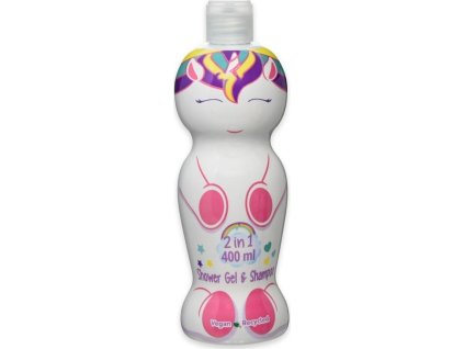 unicorn 2v1 sprchovy gel a sampon 400 ml