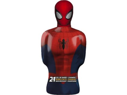 spider man 3d figurka 2v1 sampon a pena do koupele 350 ml