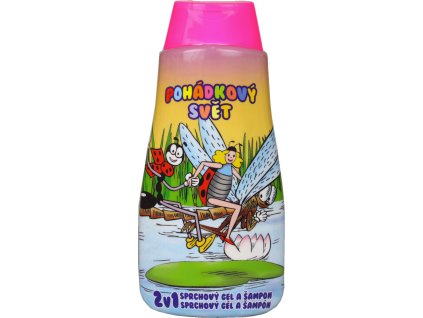 Pohádkový svět sprchový gel + šampon Ferda Mravenec a Slečna Beruška 500 ml
