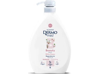 dermomed damsky sprchovy gel beauty bile kvety 1 l