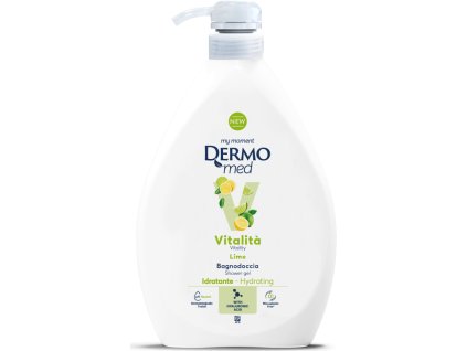 dermomed damsky sprchovy gel vitalita lime 1 l