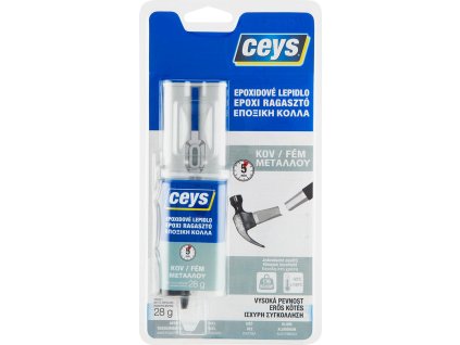 CEYS epoxidové dvousložkové lepidlo na kov 28g