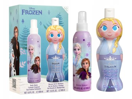 frozen set telovy spray 200 ml sprchovy gel a sampon 2v1 400ml