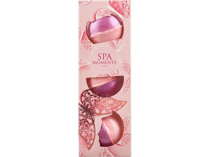 spa moments set sumivych kouli do koupele marshmallow 3x80g