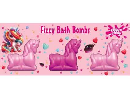 set sumivych kouli do koupele unicorn 3x70 g