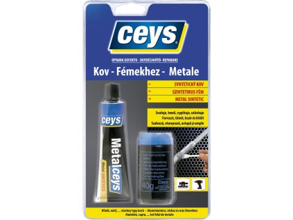 Lepidlo Ceys OPRAVA DEFEKTU syntetický kov, 40 ml + 40 g