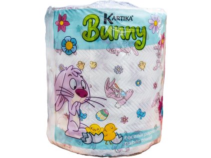 uterka papirova bunny s potiskem 2 vrstva