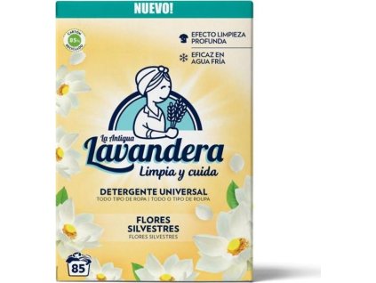 Prací prášek Lavandera, divoké květiny, 4675 g/85 pracích dávek, na praní