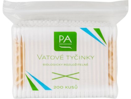 pa vatove tycinky zip 200 ks 100 bavlna bambus