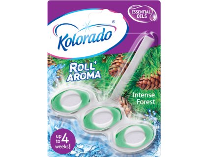 kolorado roll aroma three phase toilet block intense forest 51 g