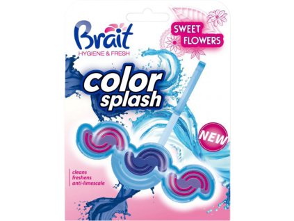 brait kostka do wc color splash new sweet flowers 45 g