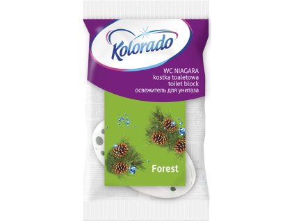 kolorado wc niagara toilet block in basket 35 g pine