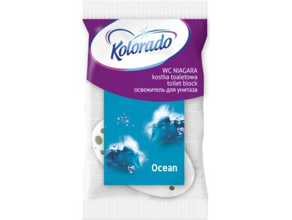 kolorado wc niagara toilet block in basket 35 g ocean