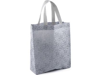 Taška z laminované netkané textilie 27x33 cm (Balení 1 ks, Varianta šedá)