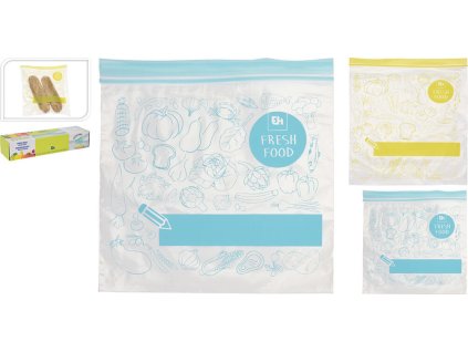 Sáček se zipem sada 40ks (mix 1,2l+2,5l) s potiskem