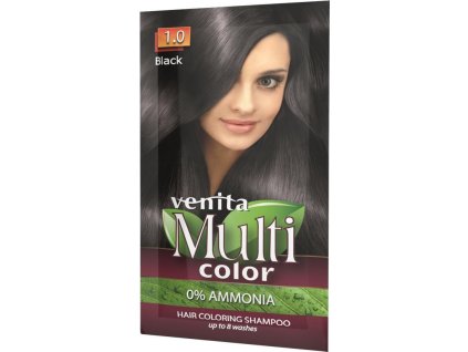 multi color barvici sampon na vlasy 10 cerny 40 g