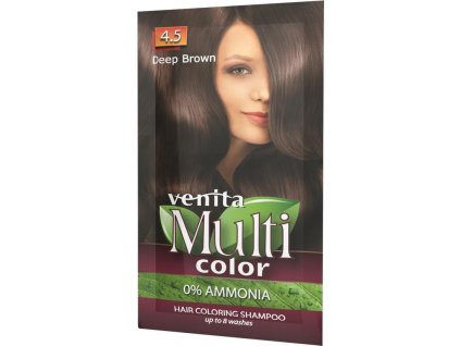multi color barvici sampon na vlasy 45 tmave hnedy 40 g