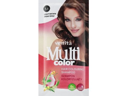 multi color barvici sampon na vlasy 53 svetle hnedy 40 g