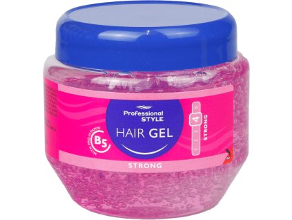 gel na vlasy professional strong ruzovy 225 ml