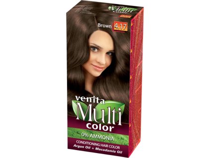 multi color barva na vlasy 417 hneda 5050