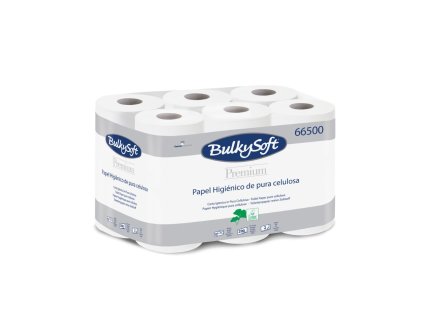Toaletní papír malá role BulkySoft 12 x 24m, 2 vrst celulóza