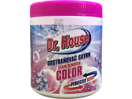 dr house odstranovac skvrn sypky color 750 g