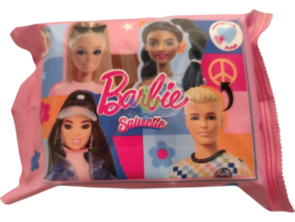 vlhcene ubrousky barbie 20 ks