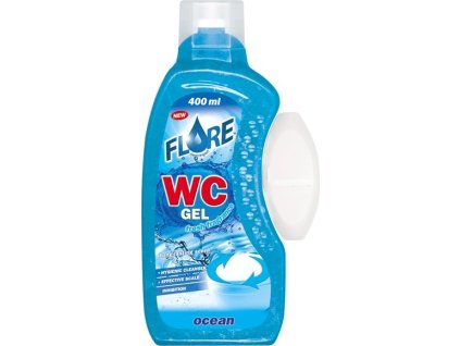 FLORE WC GEL 400ml OCEAN gel do košíčků toalet