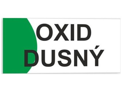 Oxid dusný (Verze Samolepka 190 x 90 mm tl. 0.1 mm - Kód: 03890)