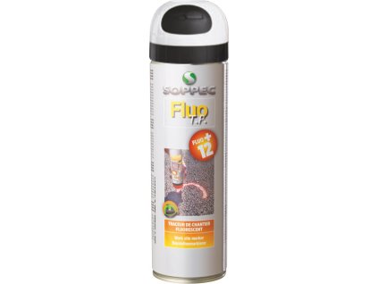 Fluorescenční sprej SOPPEC FLUO 12M (Verze BÍLÝ, 500 ml -   x   - Kód: 17001)