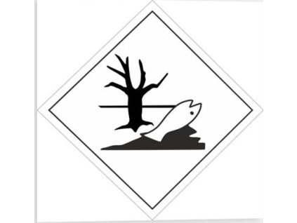 Látky ohrožující životní prostředí Značení ADR (Verze Samolepka 100 x 100 mm tl. 0.1 mm - Kód: 02969)