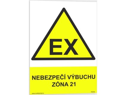 Nebezpečí výbuchu zóna 21