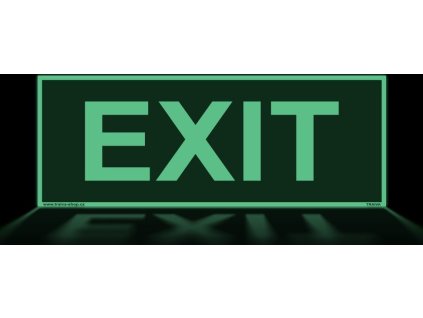 EXIT - nápis