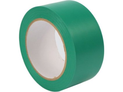 Vyznačovací podlahová páska zelená Standard VP1 (Verze 50 mm x 33 m - Kód: 05342)