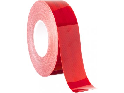 Reflexní páska pro značení návěsů a tahačů EHK 104 ProfiTruck - červená (Verze 50 mm x 1 m, prodej na metry - 50 mm x 1 m - Kód: 18115)