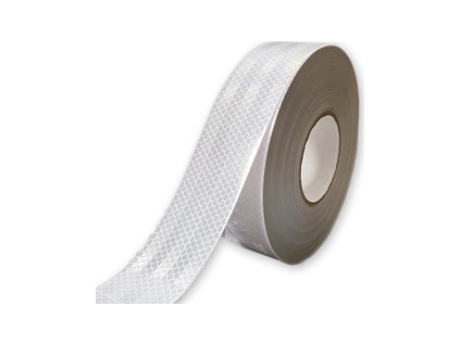 Reflexní páska konturová SignUS RS45-5 - bílá (Verze 50 mm x 1 m - 50 mm x 1 m - Kód: 18125)