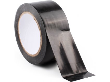 Vyznačovací podlahová páska černá Standard VP1 (Verze 50 mm x 33 m - Kód: 10827)