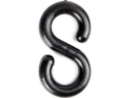 Spojovací díl na řetěz, černý (Varianty Řetězový článek "S" černý, Kód: 25241)