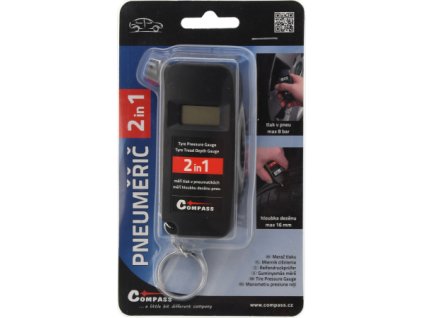 Pneuměřič DIGITAL 2in1 (Verze Kód: 16537)