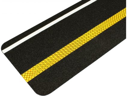 Protiskluzový samolepicí nášlap před schody - GLOWFIX ST61 (Verze Protiskluzový samolepicí nášlap před schody - GLOWFIX ST61 (610 mm x 150 mm) - Kód: 16544)