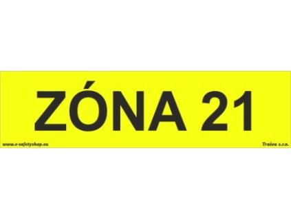 Zóna 21 (Verze Plast 210 x 55 mm tl. 0.5 mm - Kód: 00451)