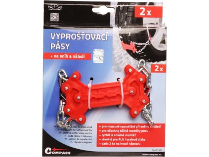 Univerzální vyprošťovací sněhové pásy pro vozidla, 2ks (Varianty Univerzální vyprošťovací sněhové pásy pro vozidla, 2ks, Kód: 25339)