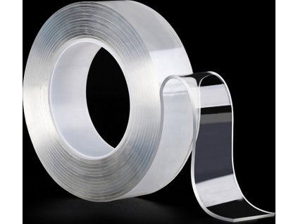 Oboustranná lepící nano páska Signus HP38, 3 m (Varianty Oboustranná lepící nano páska - průhledná, Signus HP38, rozměry: 3 m x 20 mm x 2 mm, Kód: 13190)