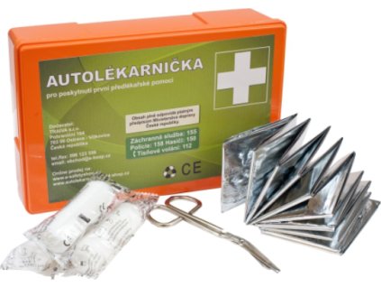 Autolékárnička, plastový obal, CZ (Verze Kód: 01882)