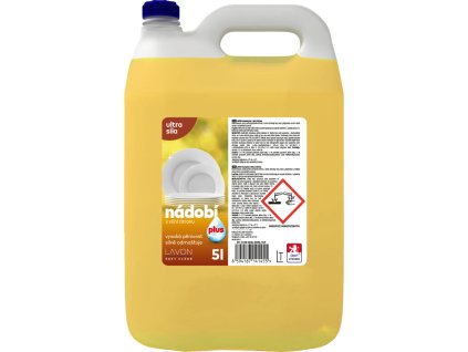 735053 lavon easy celan lemon na nadobi 5l
