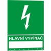 Hlavní vypínač (Verze Plast 148 x 210 mm (A5) tl. 2 mm - Kód: 00344)