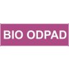 Tříděný odpad Bio odpad (Verze Plast 290 x 100 mm tl. 0.5 mm - Kód: 03135)