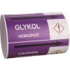 Páska na značení potrubí Signus M25 - GLYKOL (Varianty Samolepka 130 x 100 mm, délka 1,5 m Kód: 26037)