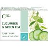 laura collini toaletni mydlo cucumber a green tea 100 g